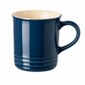 Tazza in ceramica 350 ml 9 x 10 cm blu navy per bevande calde design cilindrico